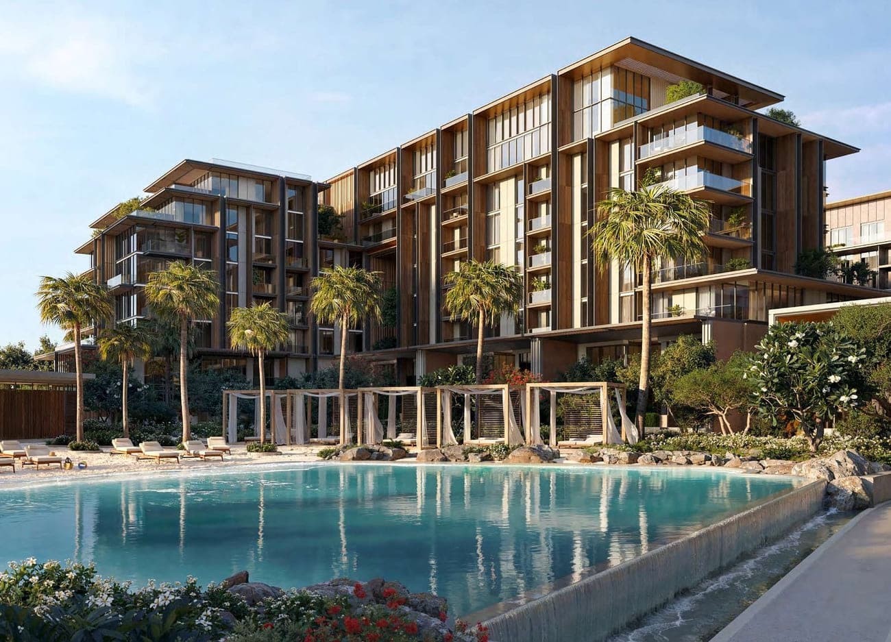 City Walk Crestlane amenity Swimming Pools - City Walk, Dubai - by Meraas