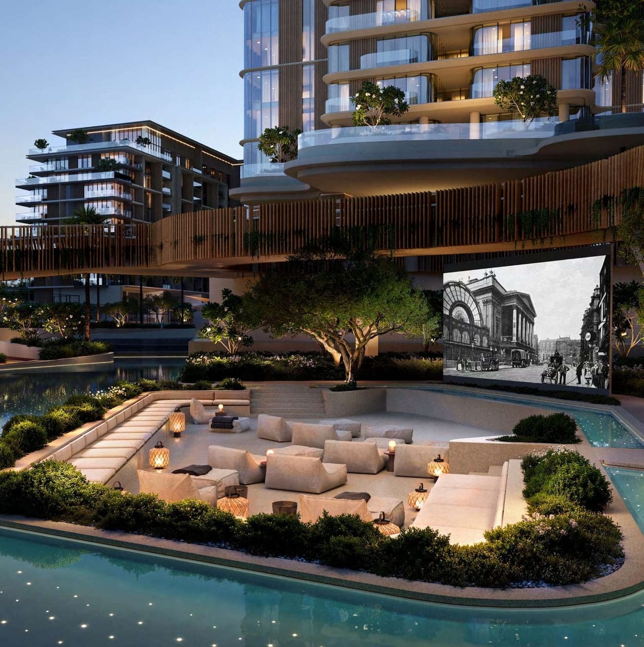 City Walk Crestlane amenity Water Theatre - City Walk, Dubai - by Meraas