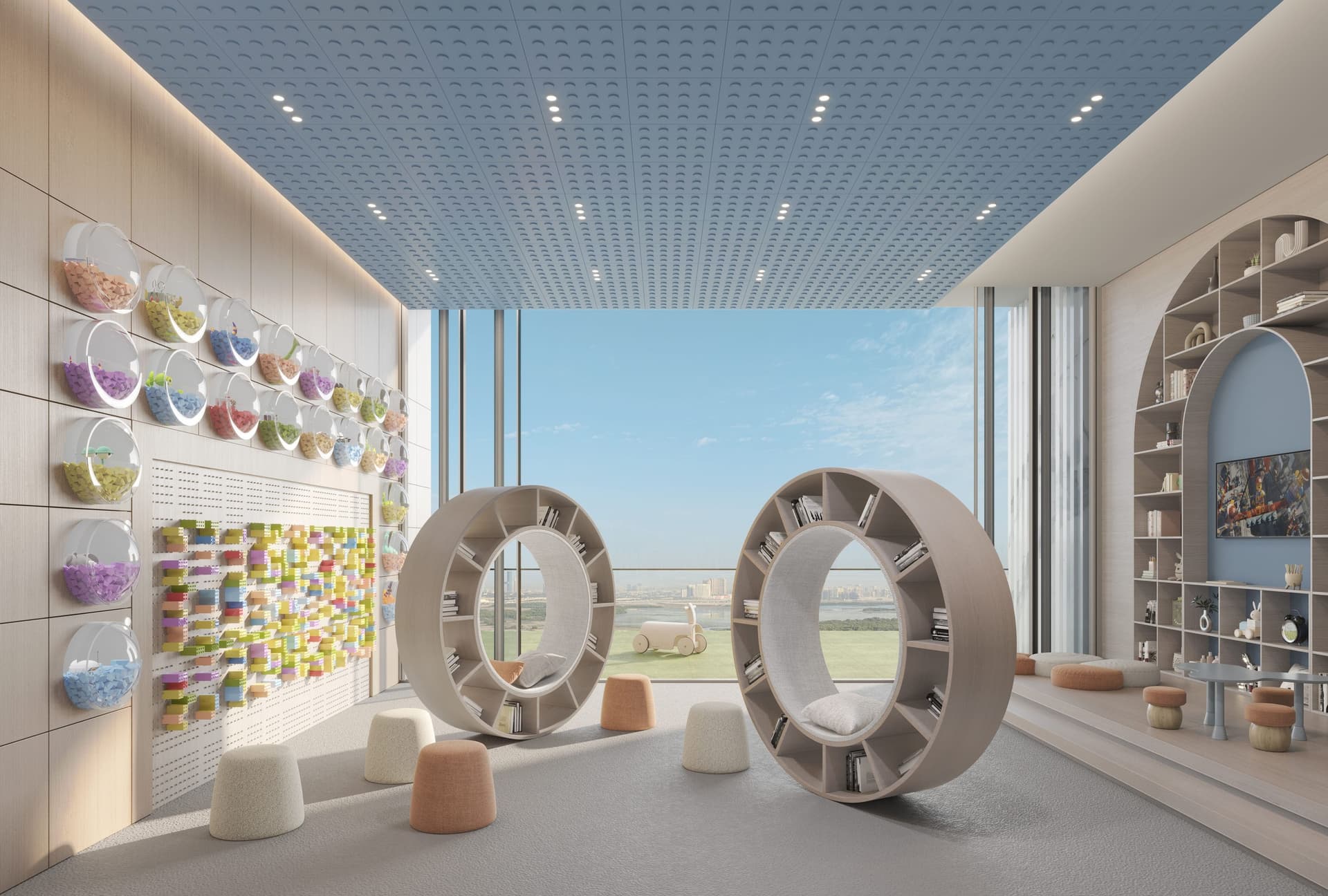 Claydon House amenity Montessori Kids Area in Bukadra, Dubai, by Ellington