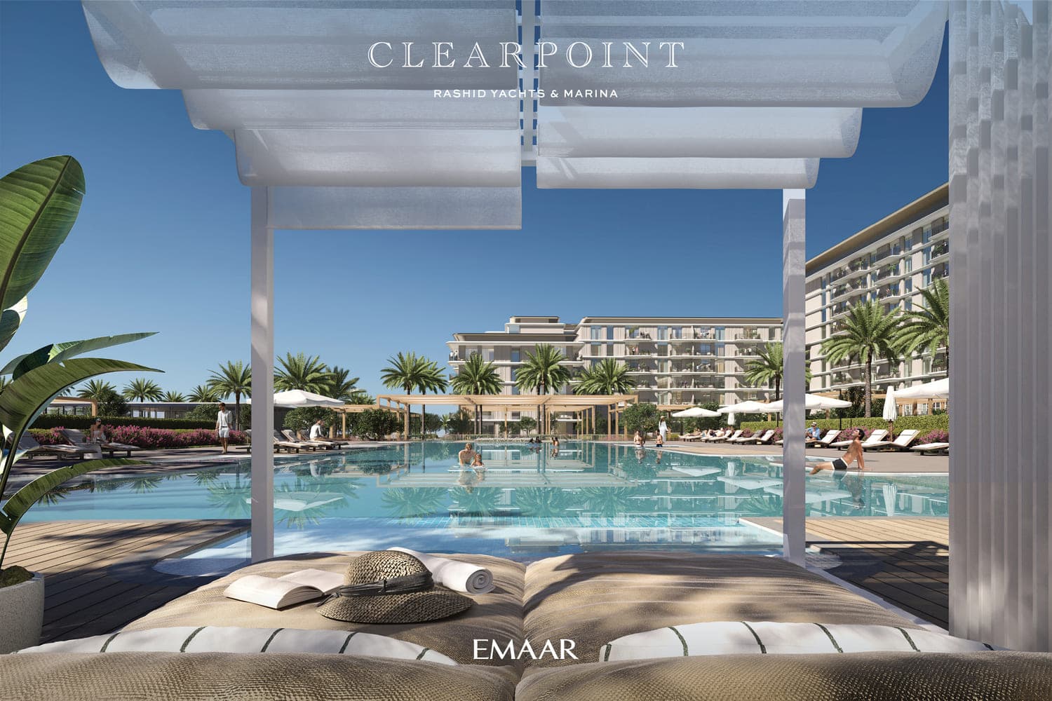 Clearpoint amenity Swimming Pool - Mina Rashid, Dubai - by Emaar