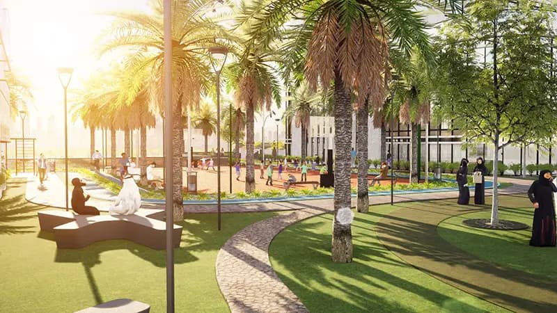 Cloud Tower amenity Relax Zone - JVT (Jumeirah Village Triangle), Dubai - by Tiger Group