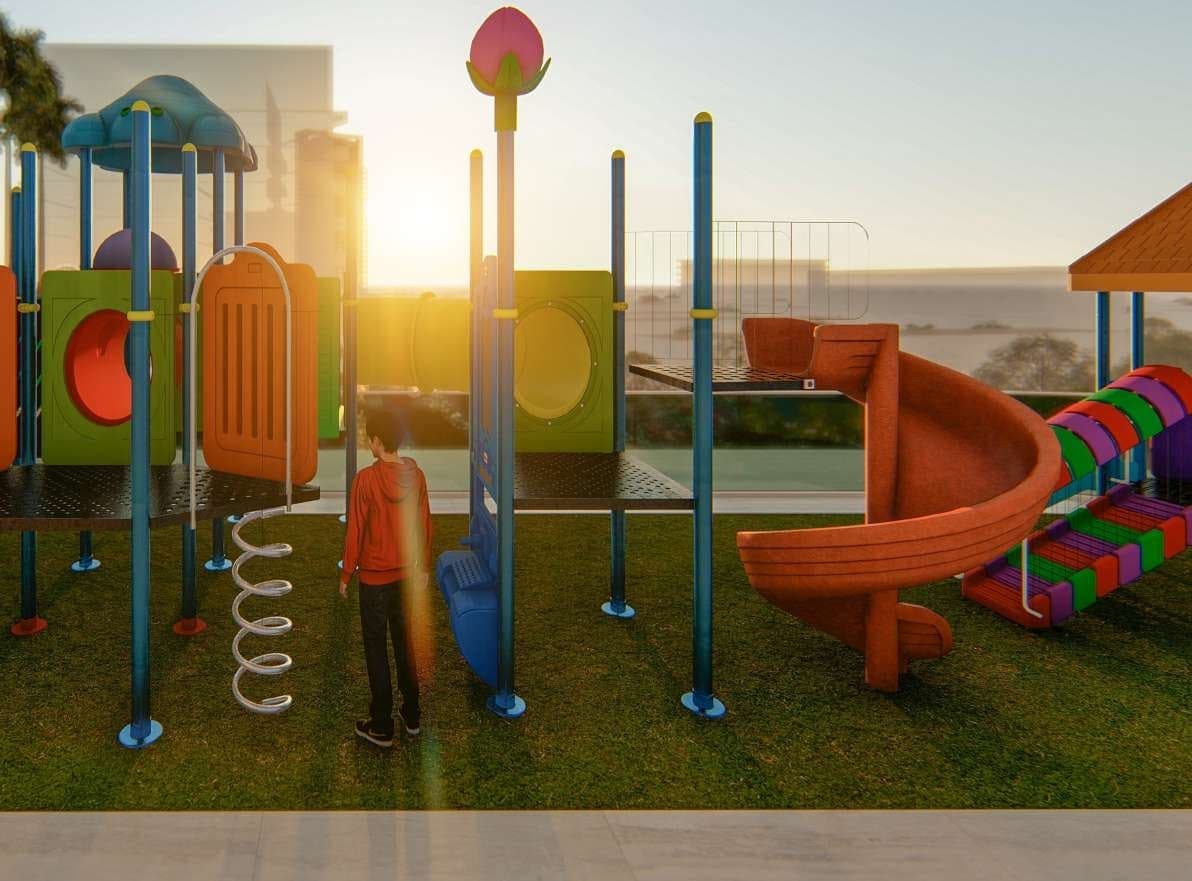 Cloud Tower amenity Kids Playing Area in JVT (Jumeirah Village Triangle), Dubai, by Tiger Group
