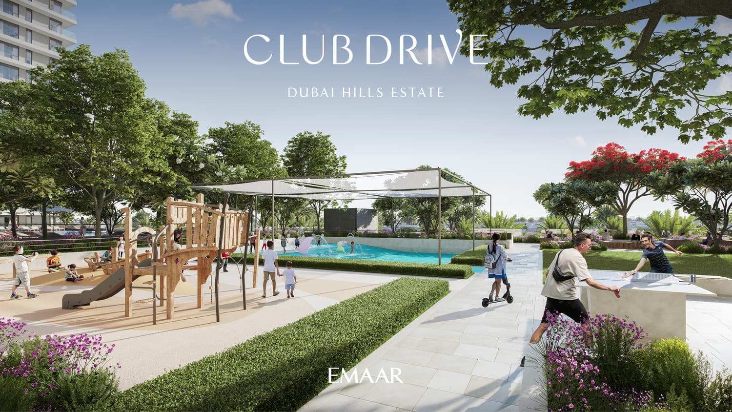 Club Drive amenity Children’S Play Area - Dubai Hills, Dubai - by Emaar
