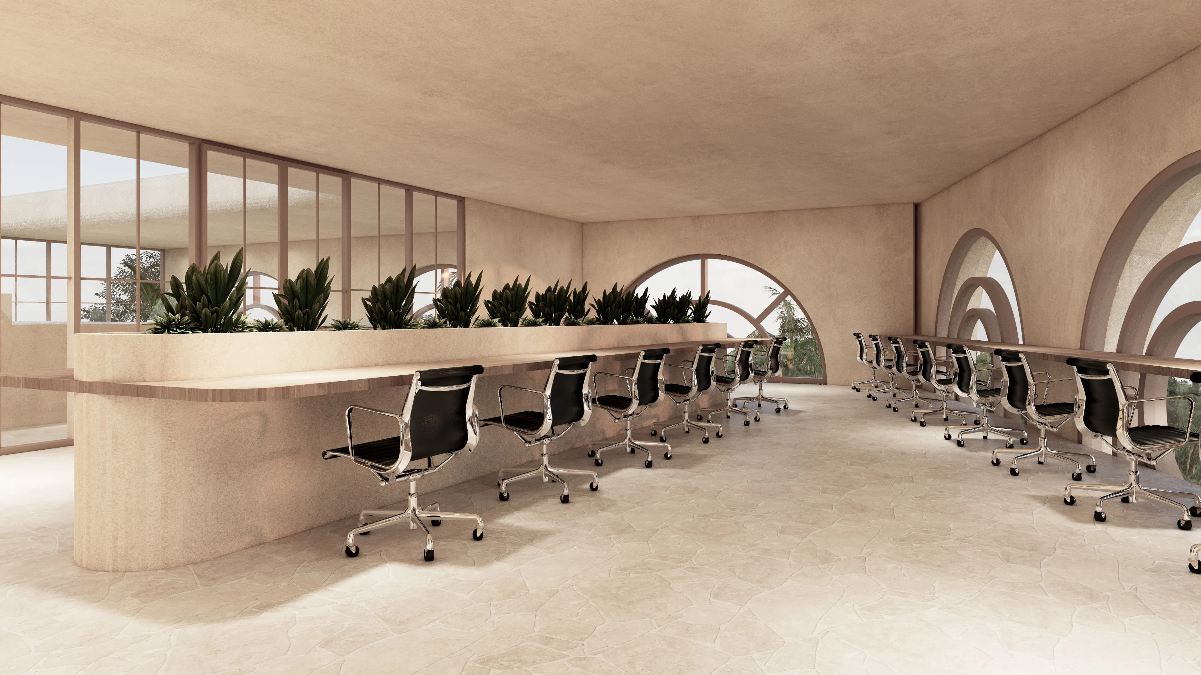 Coco Hills amenity Co-working Space - Badung, Dubai - by Coco Development Group