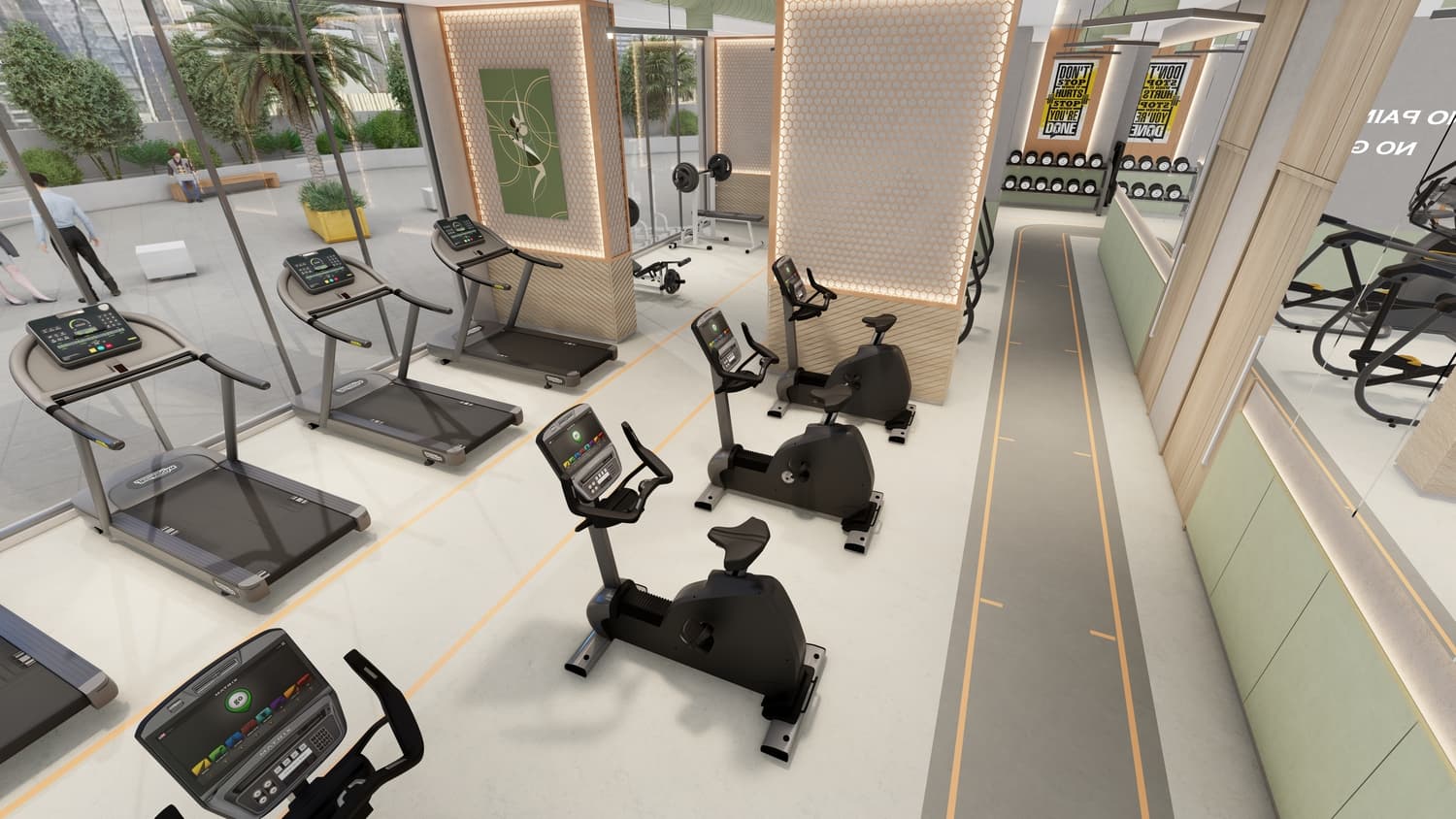 Colibri Views amenity Aquatic, Indoor & Outdoor Gym - Rak Central, Dubai - by Major Developments