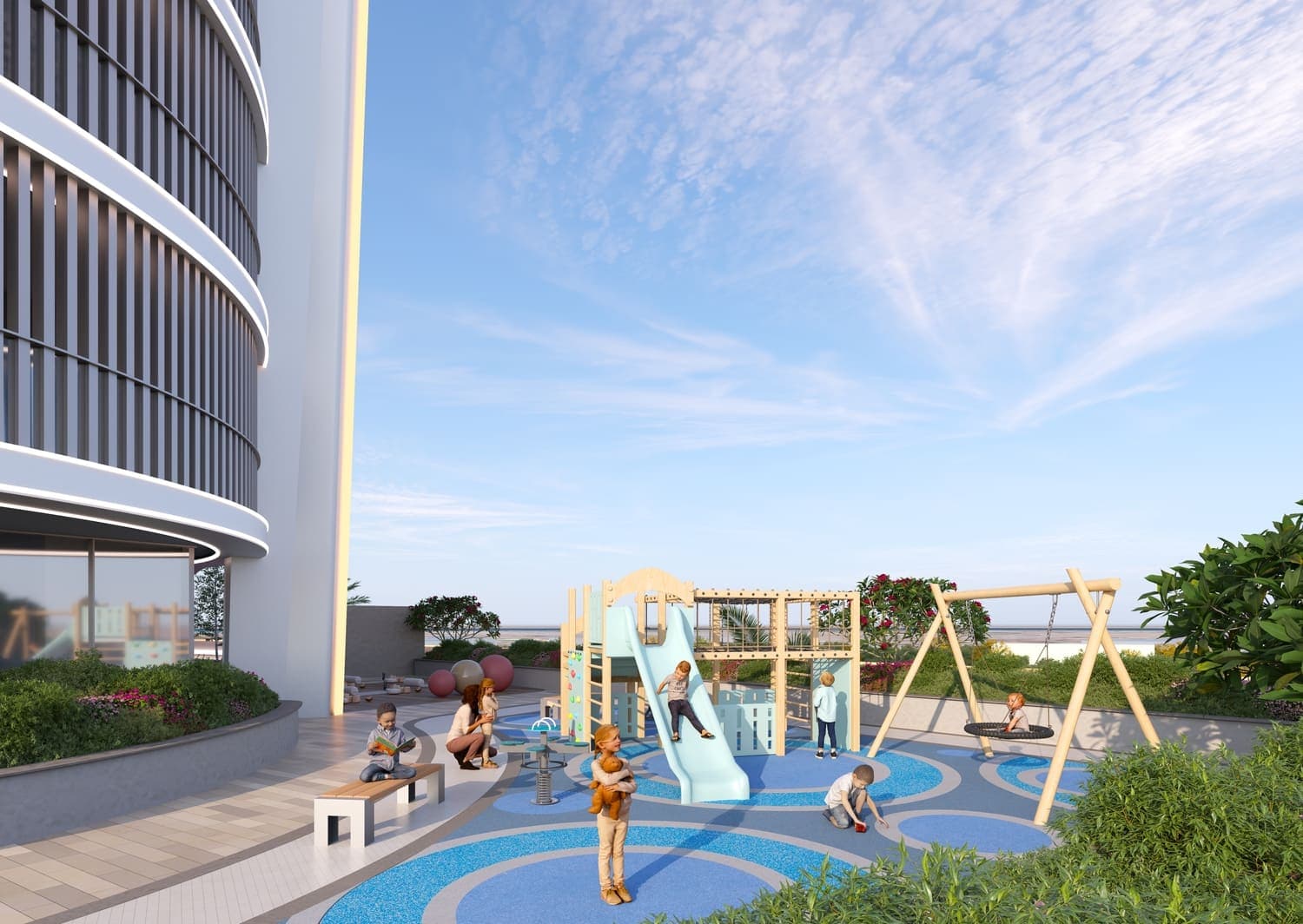 Colibri Views amenity Kids Playing Area - Rak Central, Dubai - by Major Developments