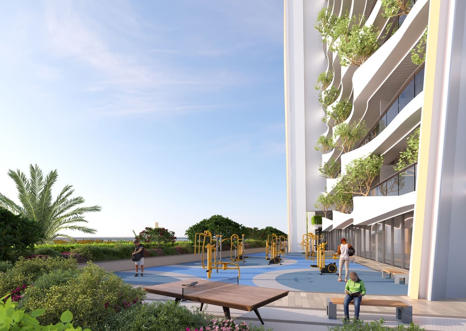 Colibri Views amenity Table Tennis - Rak Central, Dubai - by Major Developments