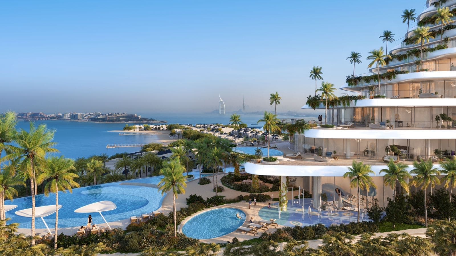 Como Residences amenity Landscape Recreational Areas - Palm Jumeirah, Dubai - by Nakheel