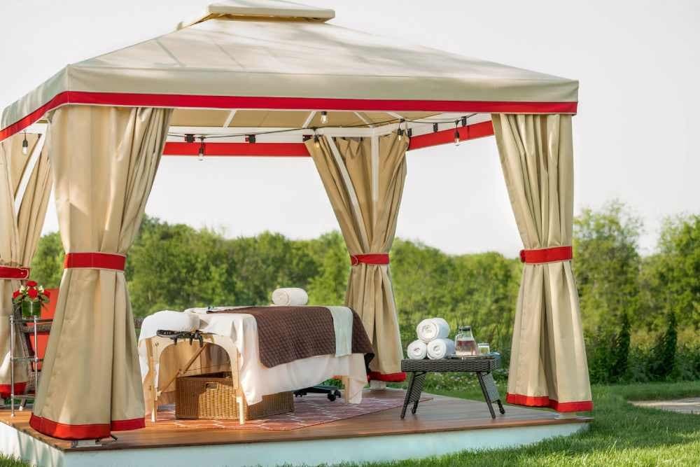 Condor Golf Links 18 amenity Open Cabanas - Dubai Sports City, Dubai - by Condor Group