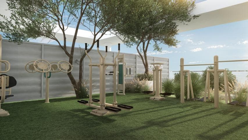 Condor Golf Links 18 amenity Outdoor Fitness Box - Dubai Sports City, Dubai - by Condor Group