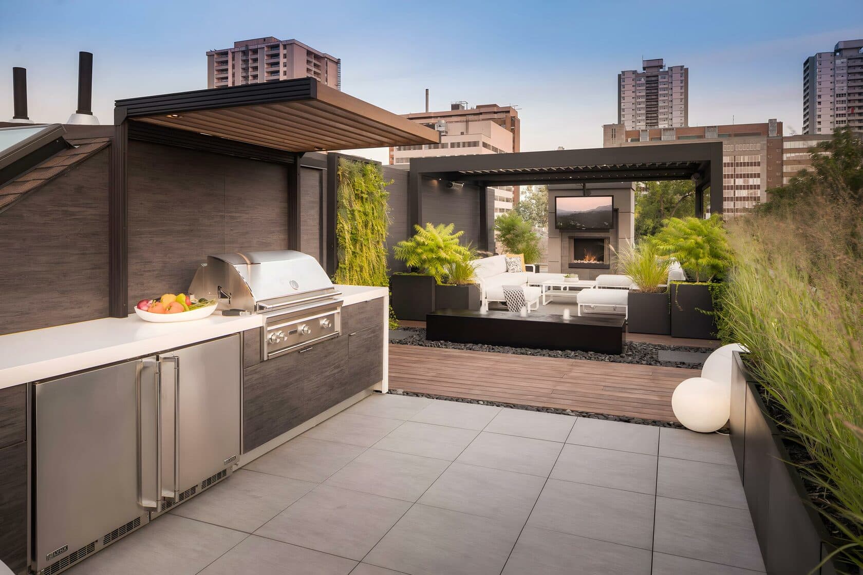 Confident Lancaster amenity Barbecue Area - Wadi Al Safa 2, Dubai - by Confident Group