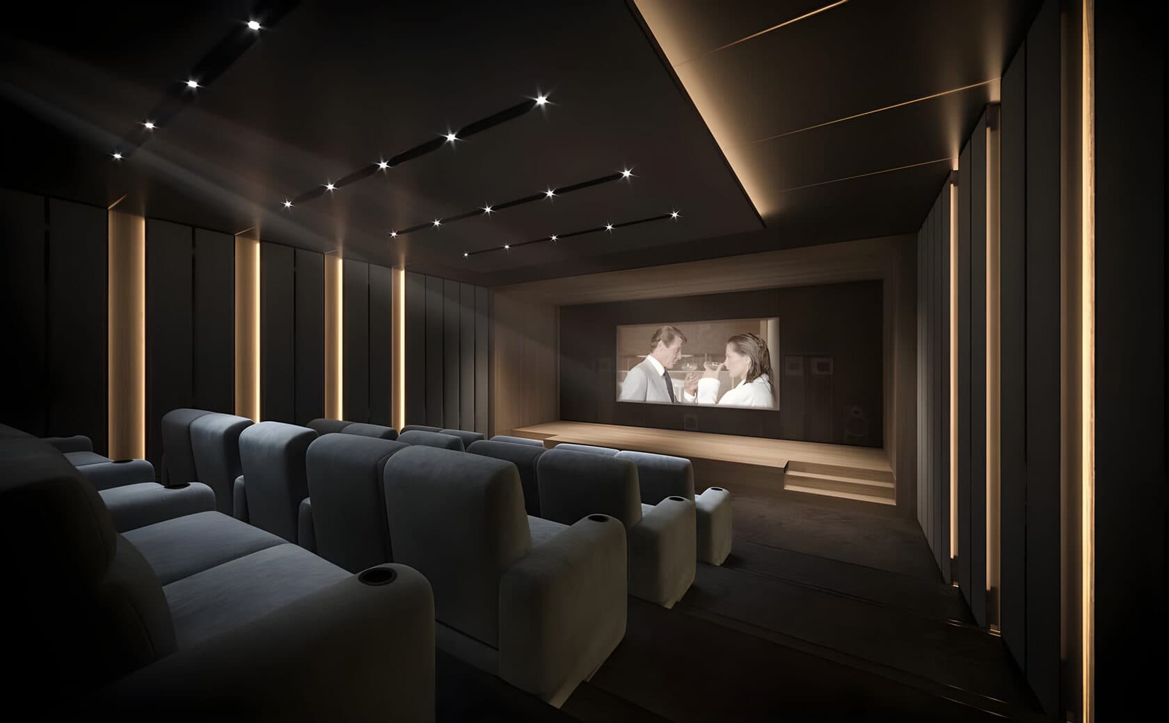 Confident Lancaster amenity Cinema - Wadi Al Safa 2, Dubai - by Confident Group