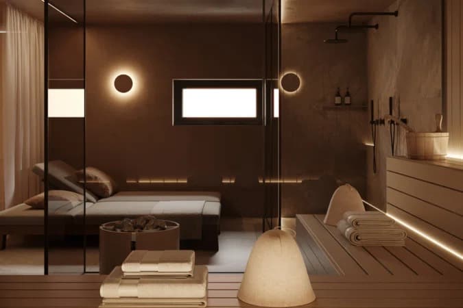 Confident Lancaster amenity Sauna & Steam Room - Wadi Al Safa 2, Dubai - by Confident Group
