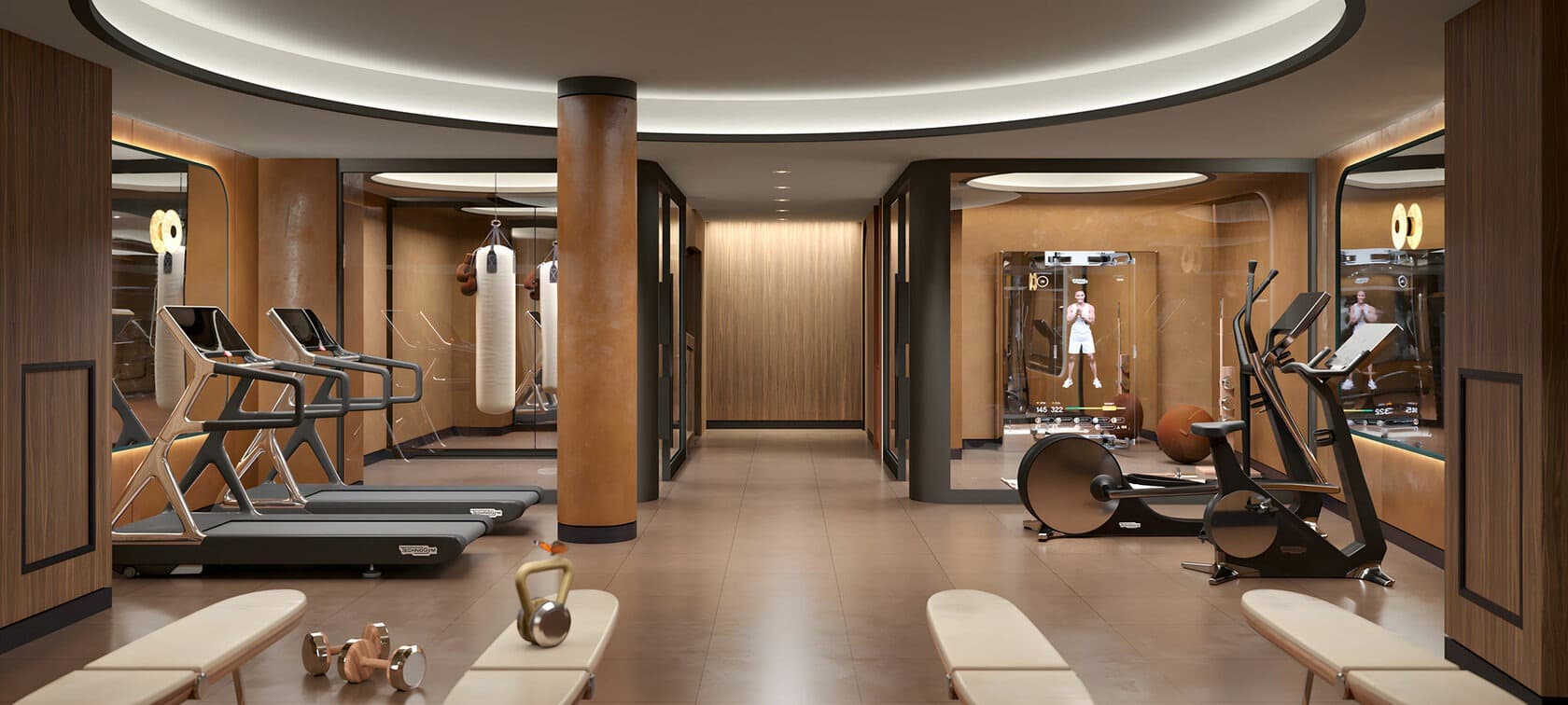 Confident Lancaster amenity Sports Hall - Wadi Al Safa 2, Dubai - by Confident Group