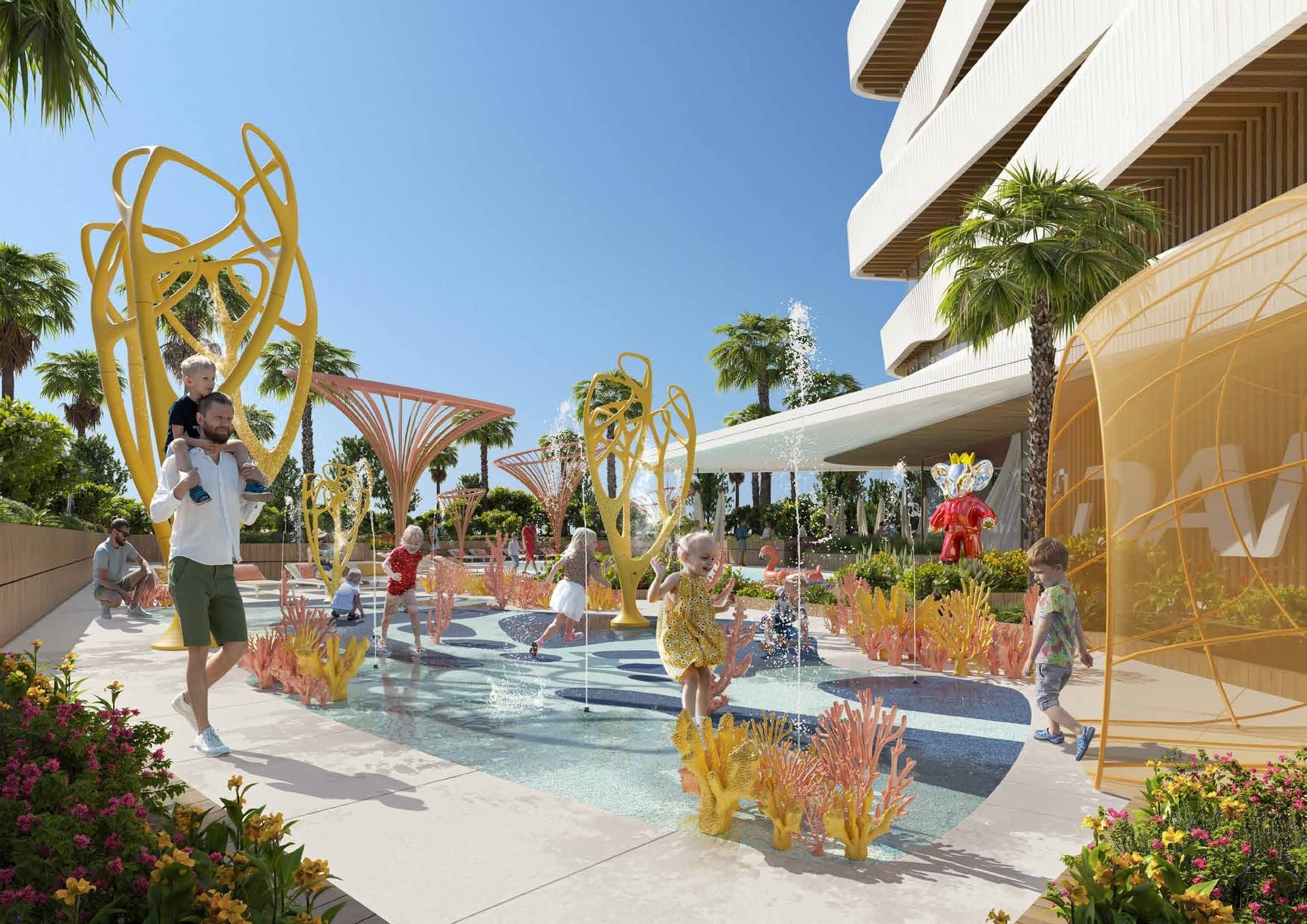 Coral Reef amenity Coral Reef Vacation in Maritime City, Dubai, by DAMAC