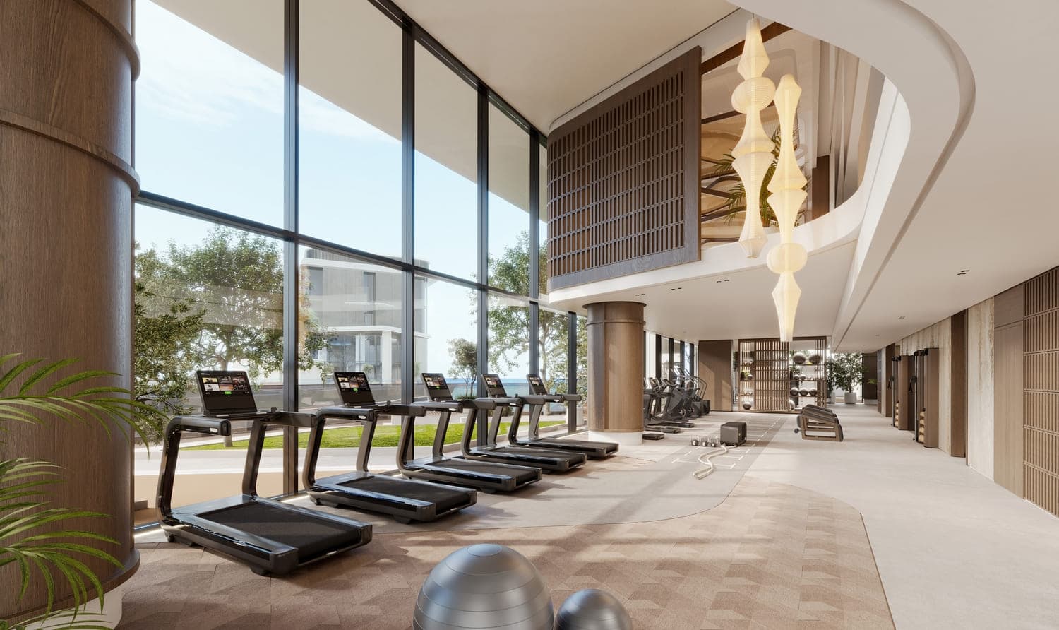 Costa Mare amenity Fitness Studio - Al Marjan Island, Dubai - by Ellington
