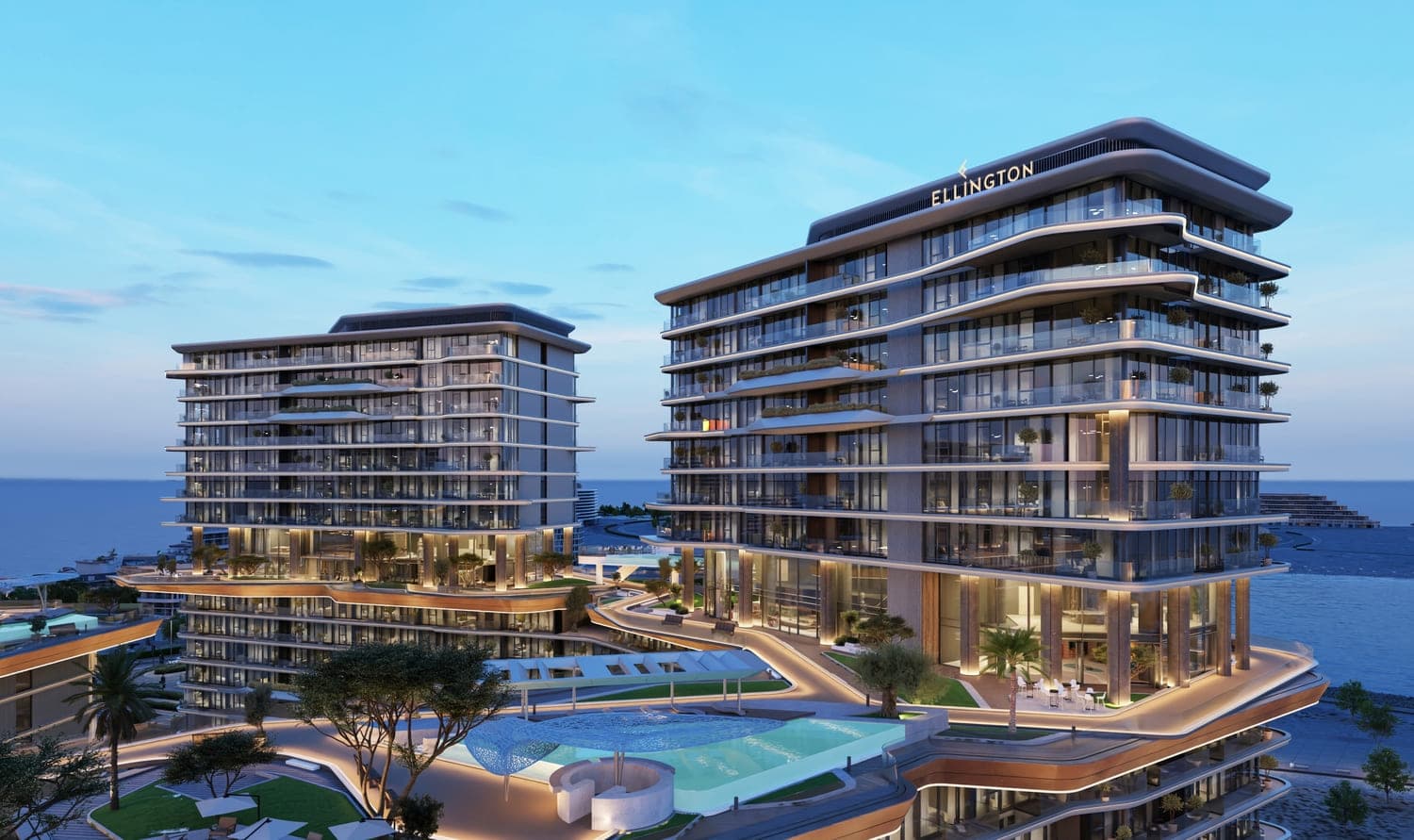 Costa Mare amenity Jogging Track in Al Marjan Island, Ras Al Khaimah, by Ellington
