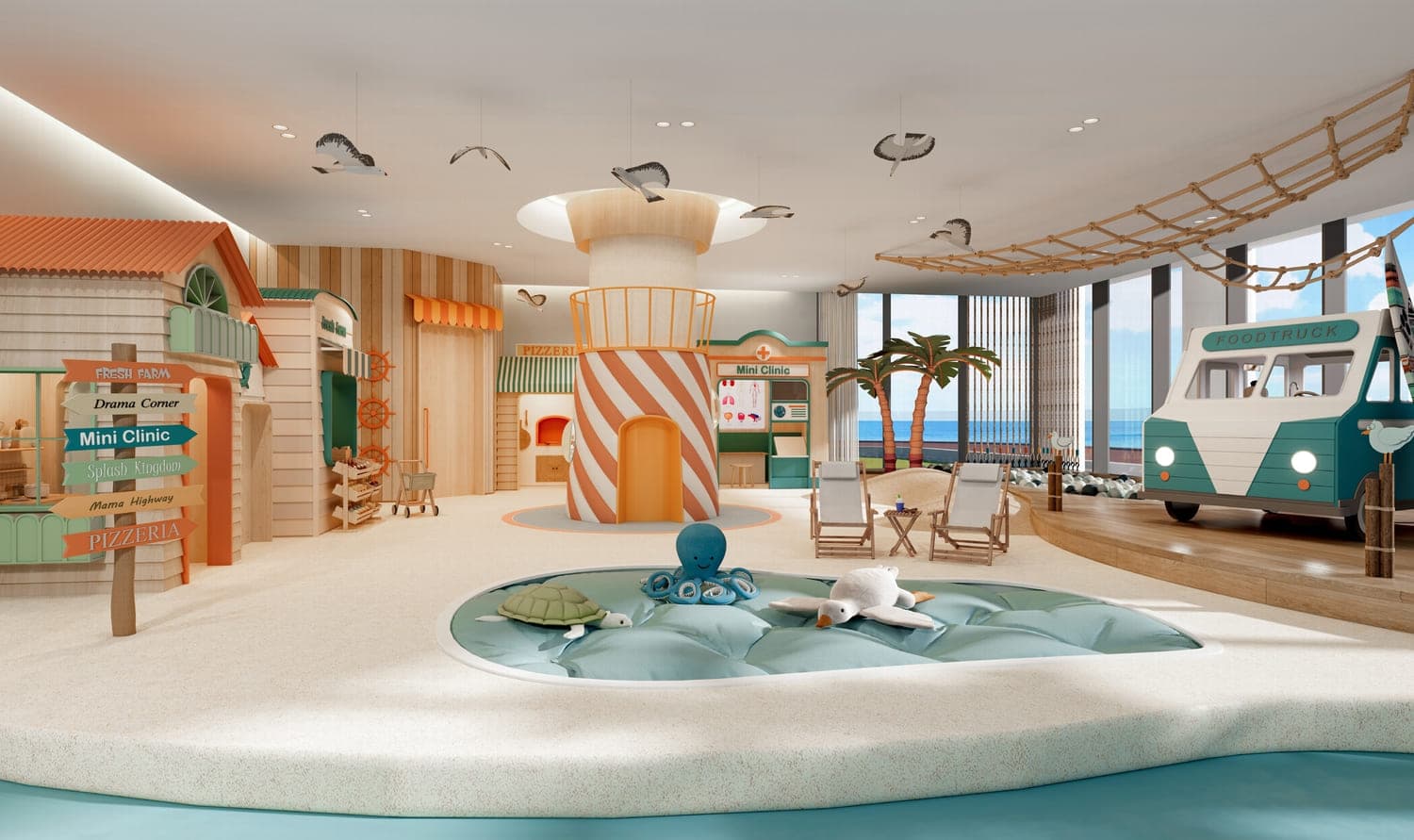 Costa Mare amenity Kids Play Area - Al Marjan Island, Dubai - by Ellington