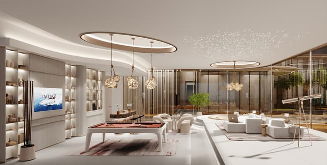 Cotier House 2 amenity Clubhouse - Dubai Islands, Dubai - by Imtiaz Development