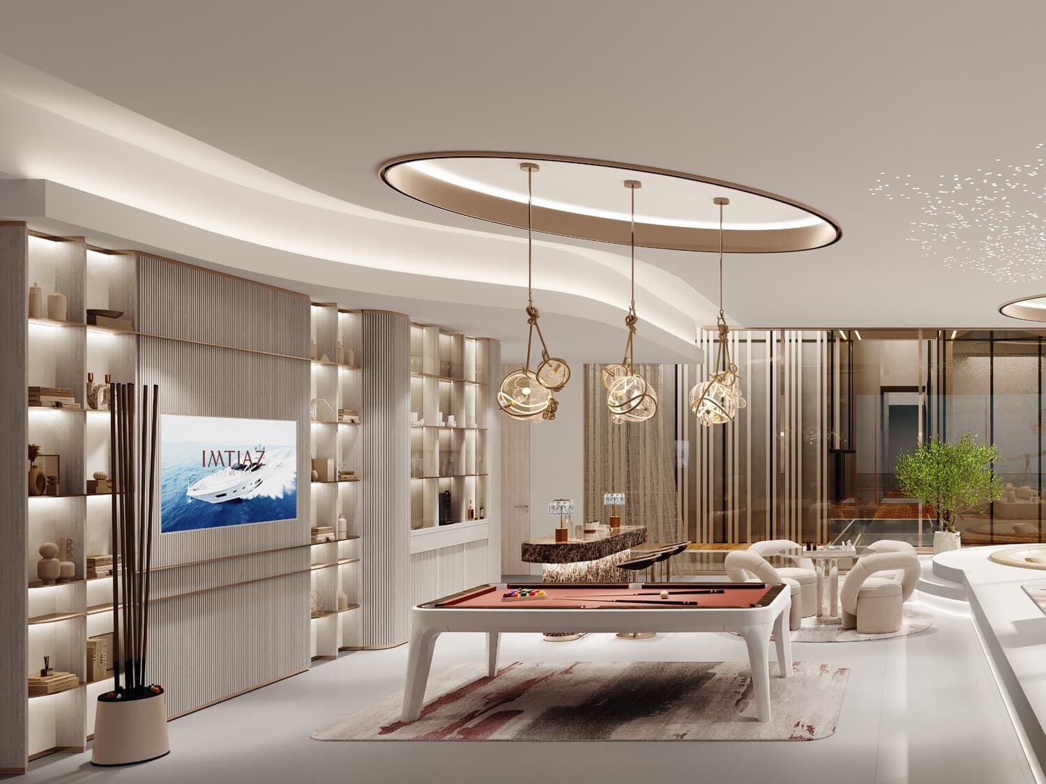 Cotier House amenity Exclusive Clubhouse in Dubai Islands, Dubai, by Imtiaz Development