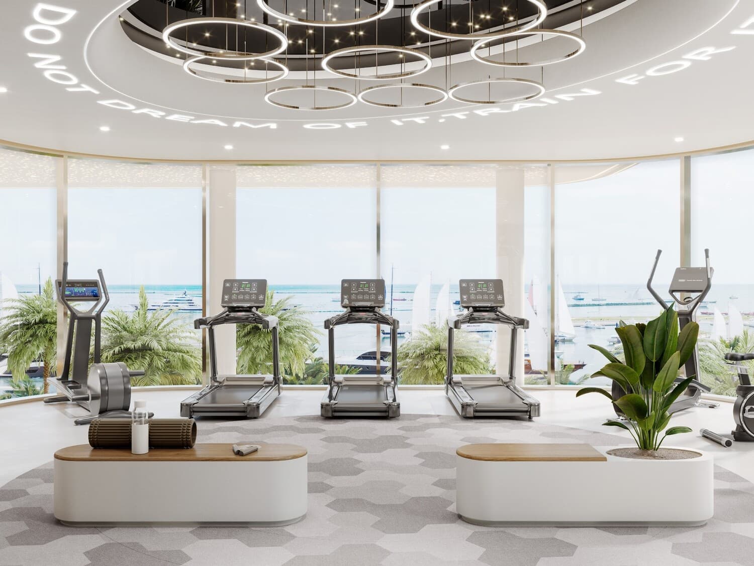 Cotier House amenity Premium Health Club - Dubai Islands, Dubai - by Imtiaz Development