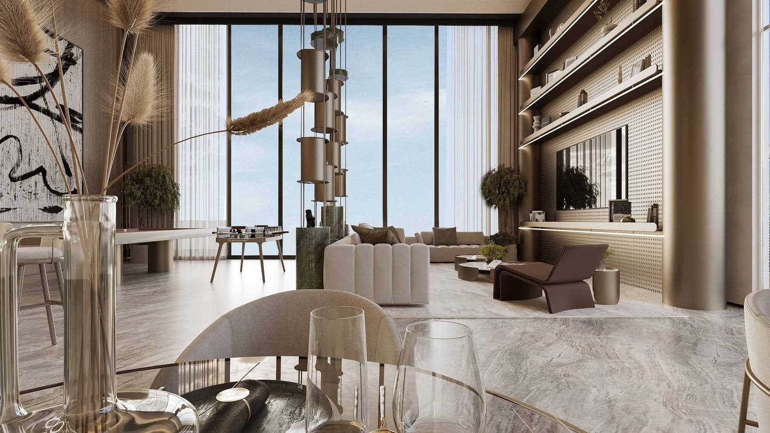 Cove Boulevard amenity Clubhouse - Dubailand Residence Complex, Dubai - by Imtiaz Development