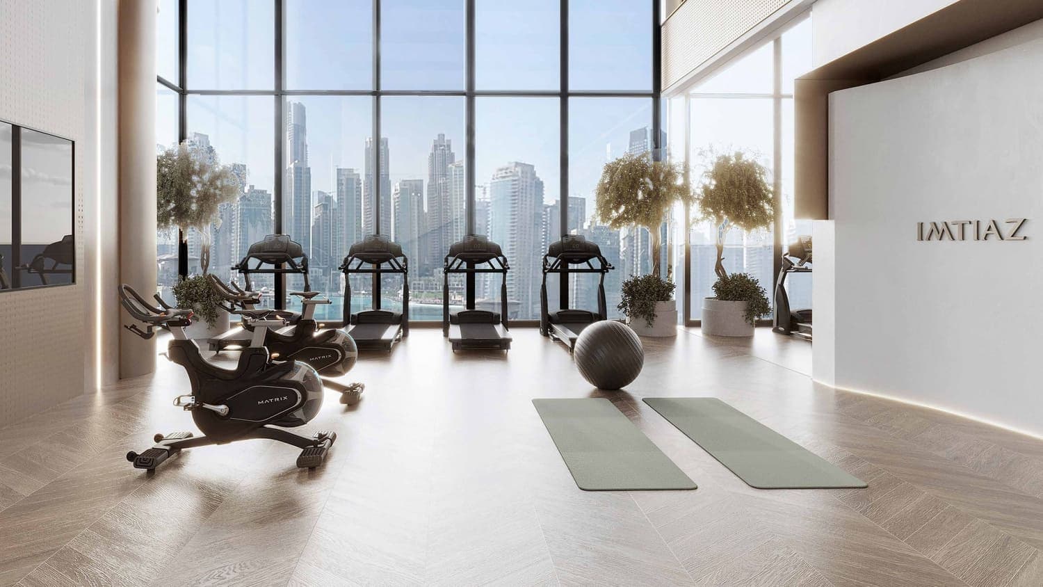 Cove Boulevard amenity Separate Male & Female Gym in Dubailand Residence Complex, Dubai, by Imtiaz Development