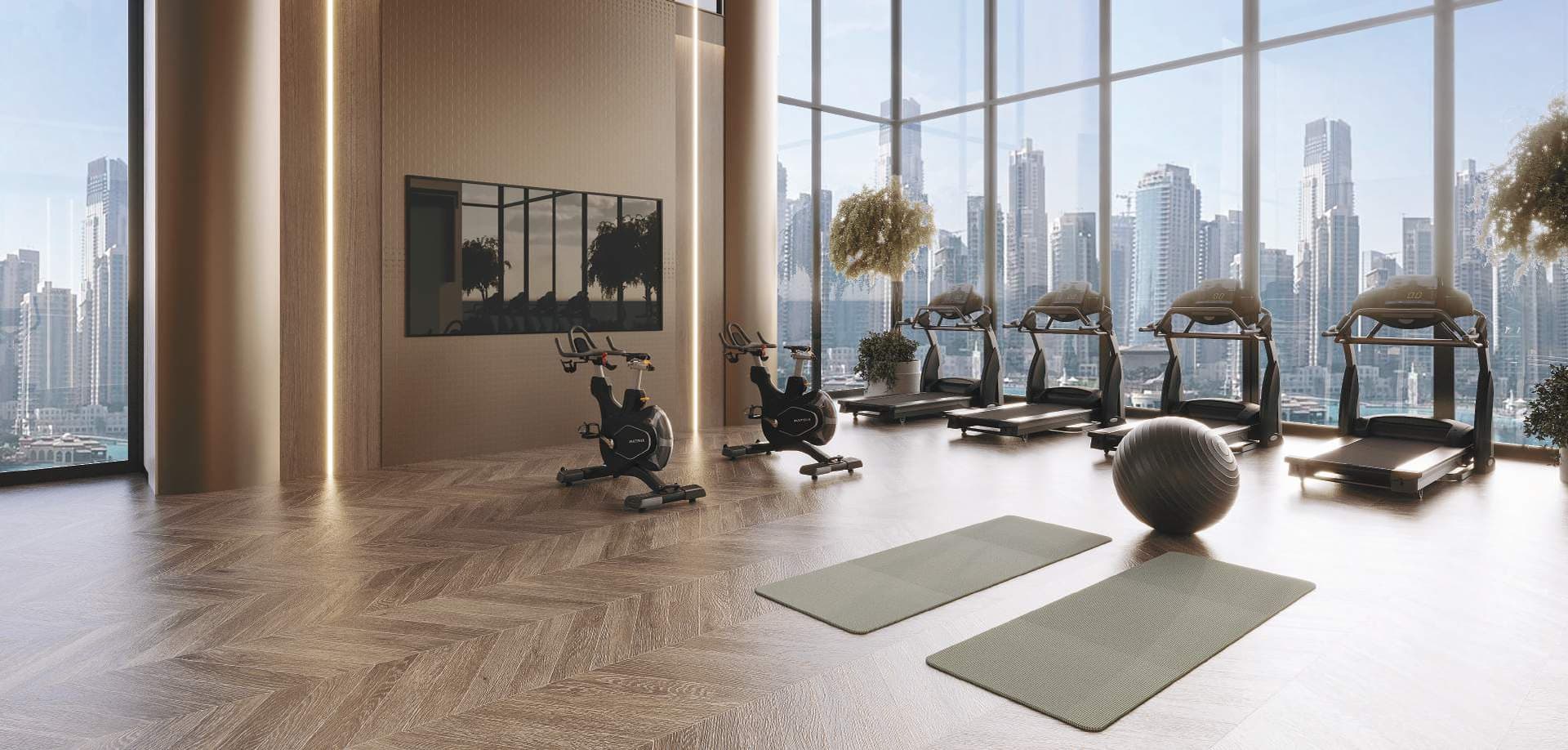 Cove by Imtiaz amenity Indoor Gym in Dubailand Residence Complex, Dubai, by Imtiaz Development