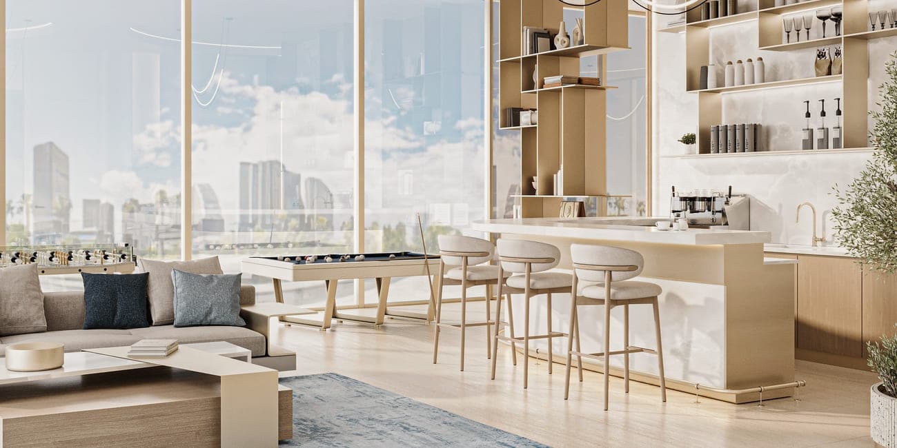 Cove Edition 4 amenity Clubhouse - Dubailand Residence Complex, Dubai - by Imtiaz Development