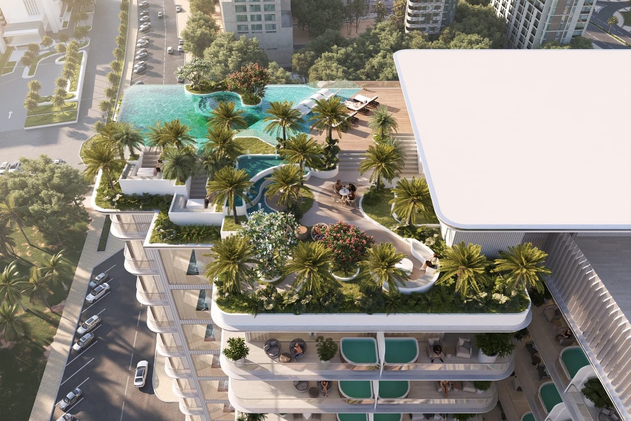 Cove Edition 4 amenity Swimming Pool - Dubailand Residence Complex, Dubai - by Imtiaz Development