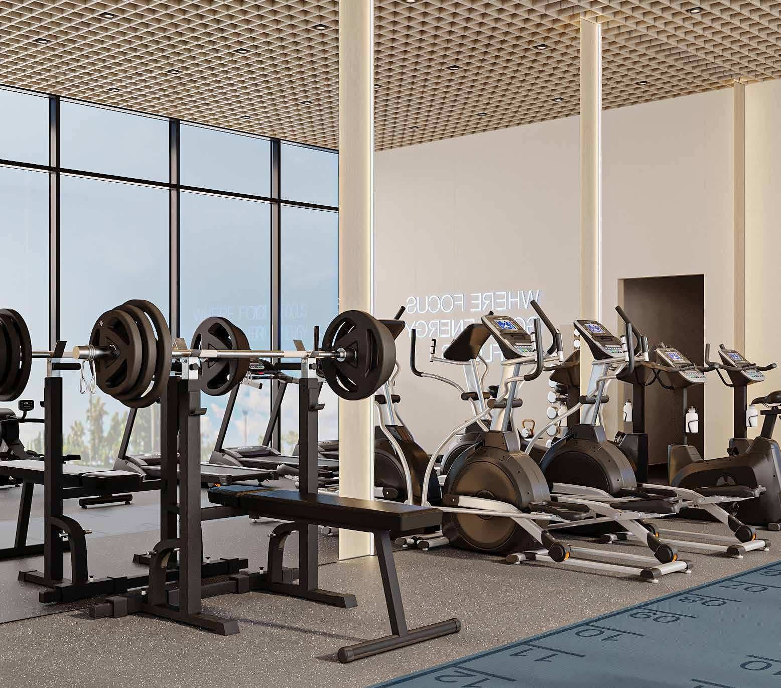 Cove Grand amenity Fully Equipped Gym - Dubailand Residence Complex, Dubai - by Imtiaz Development