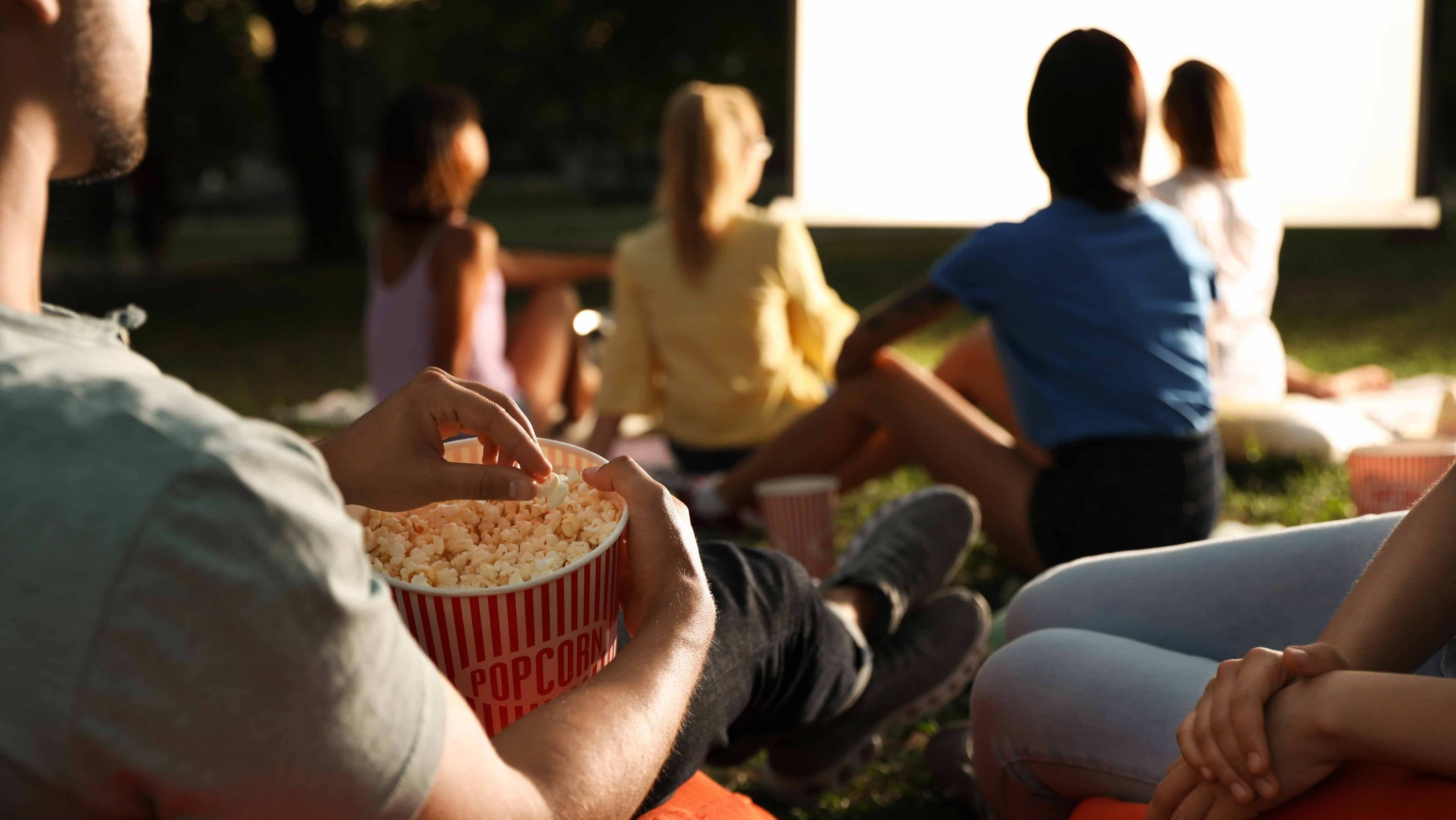 Cove Grand amenity Open-Air Cinema - Dubailand Residence Complex, Dubai - by Imtiaz Development