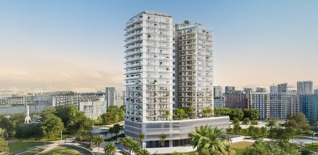 Cove Grand exterior view - Dubailand Residence Complex, Dubai - by Imtiaz Development