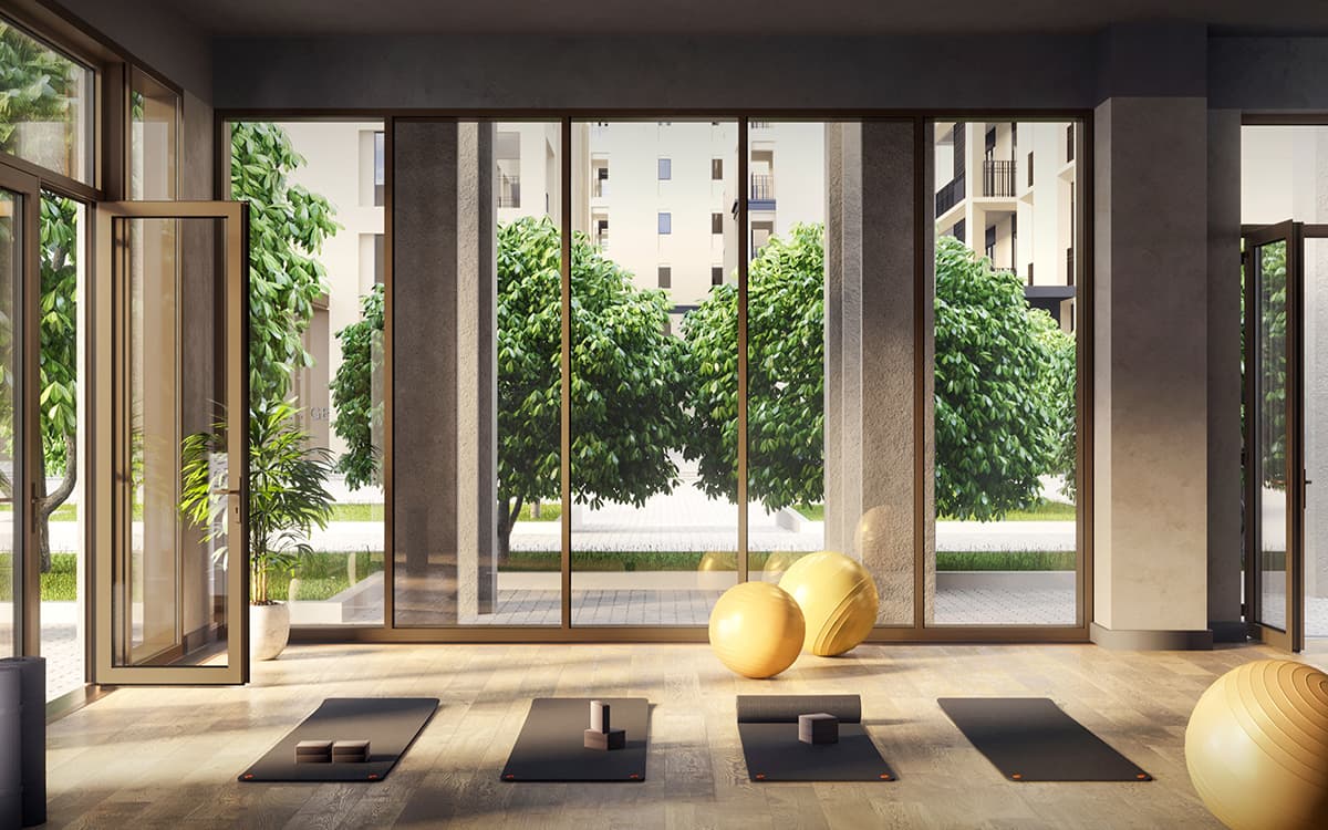 Creek Beach Orchid amenity Fitness Studio - Dubai Creek Harbour, Dubai - by Emaar
