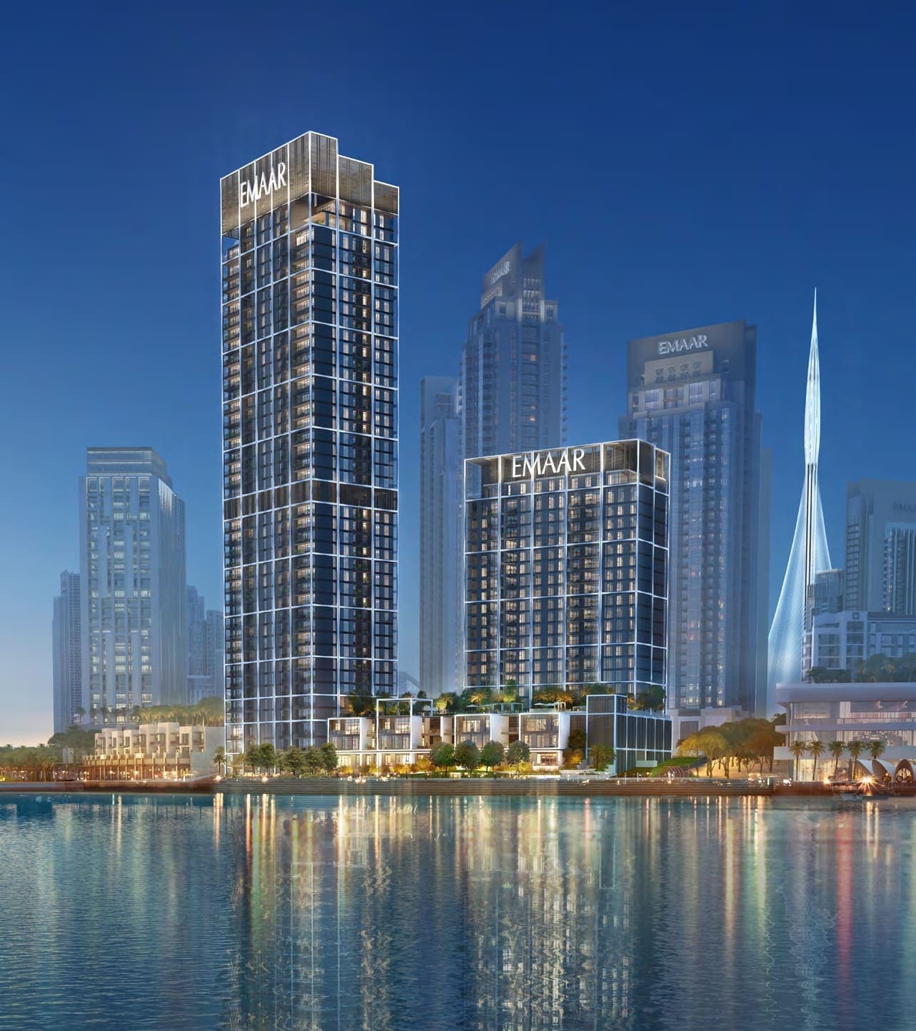 Creek Edge exterior view - Dubai Creek Harbour, Dubai - by Emaar