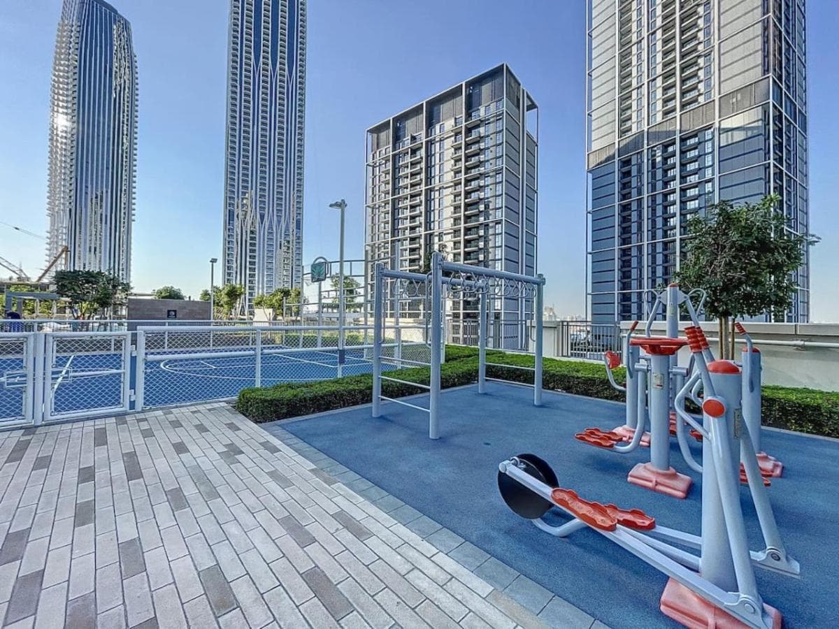Creek Rise Tower 1 amenity Outdoor Gym - Dubai Creek Harbour, Dubai - by Emaar