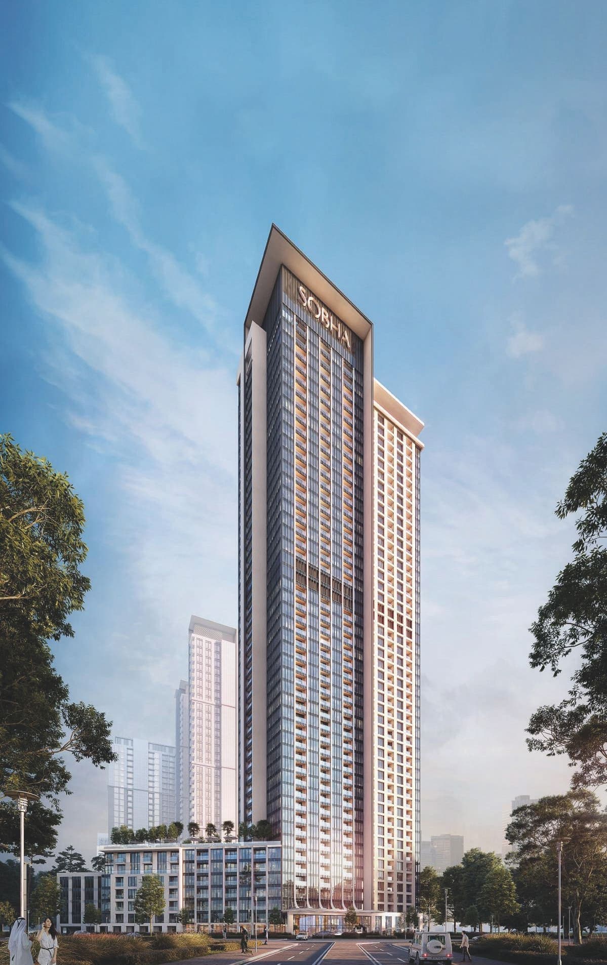 Creek Vistas Grande exterior view - Sobha Hartland, Dubai - by Sobha