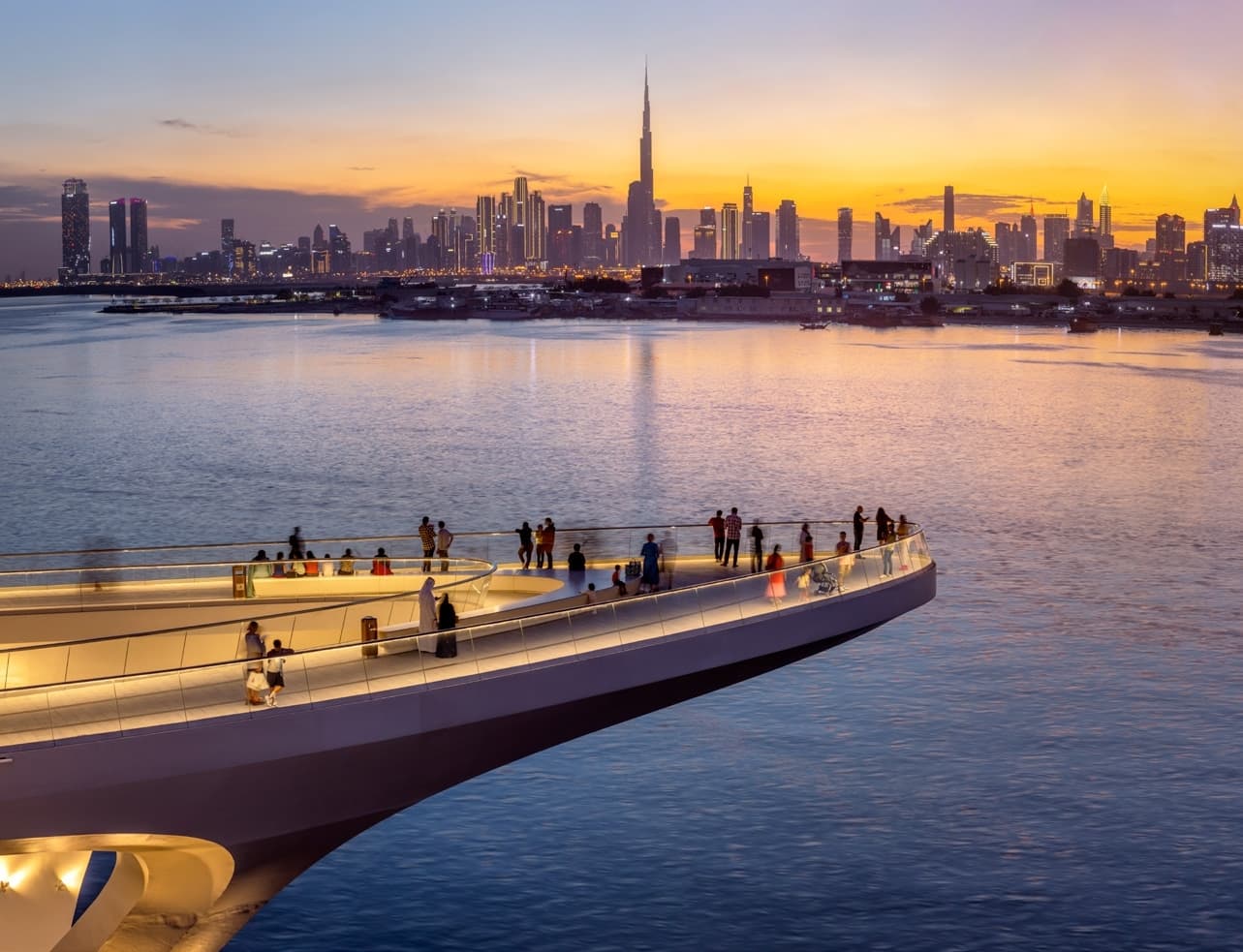 Creek Waters 2 amenity Viewing Decks - Dubai Creek Harbour, Dubai - by Emaar