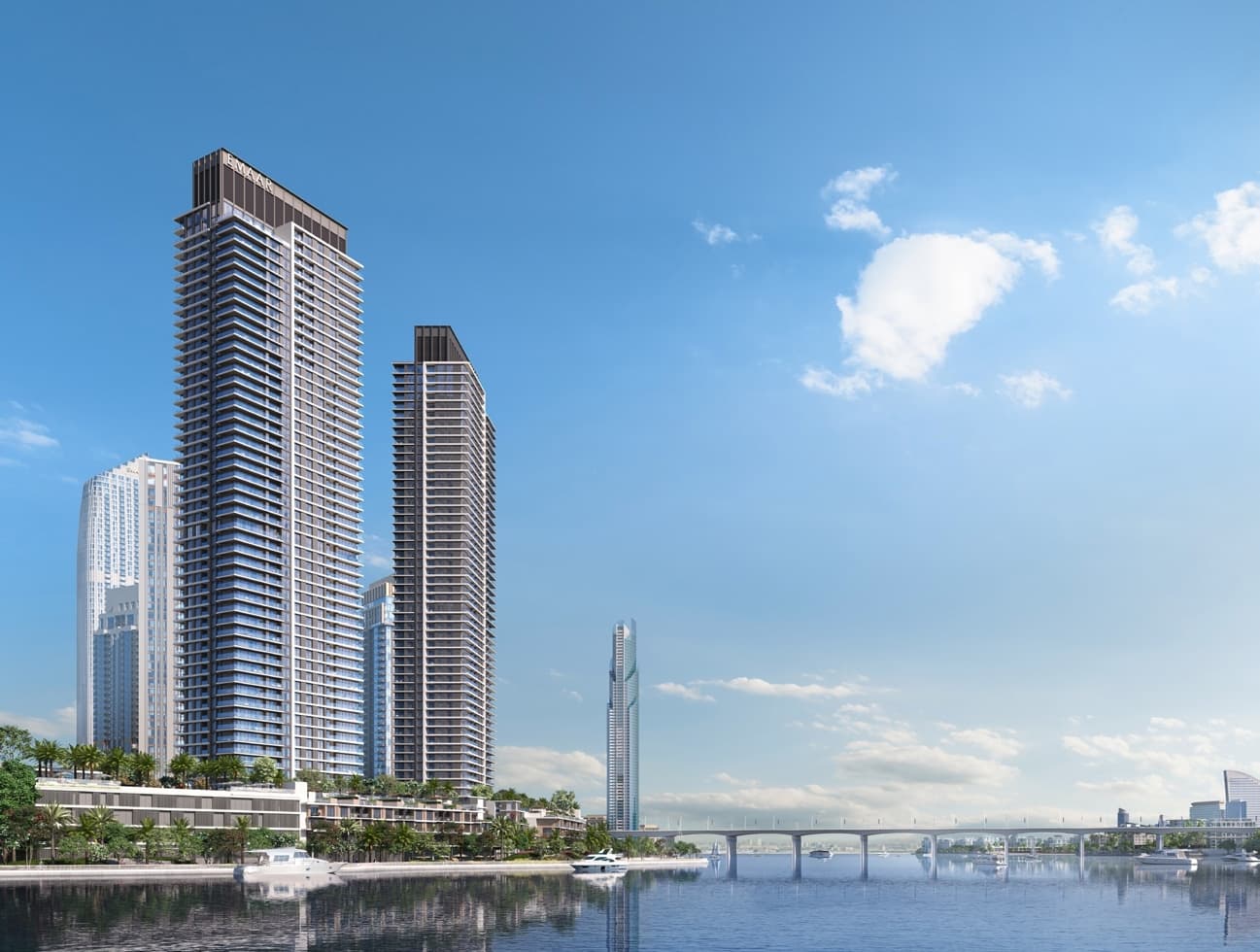 Creek Waters 2 exterior view - Dubai Creek Harbour, Dubai - by Emaar