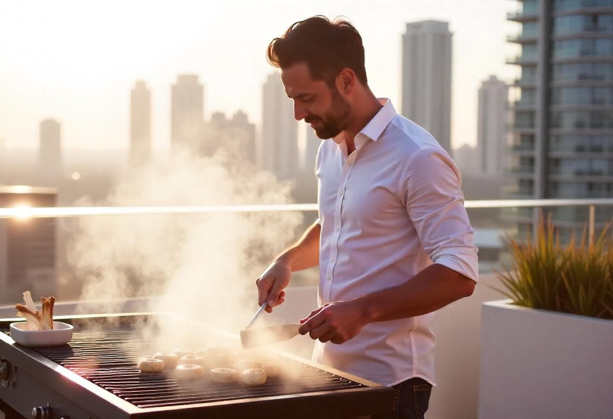 Cresswell Views amenity Outdoor Bbq Lounge - Dubai South, Dubai - by Arady Properties P.S.C.