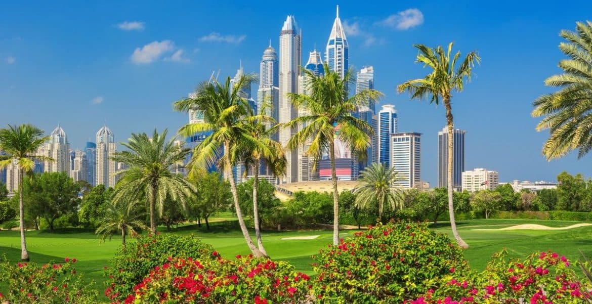 Crest Grande amenity Lush Green Parks in Sobha Hartland, Dubai, by Sobha