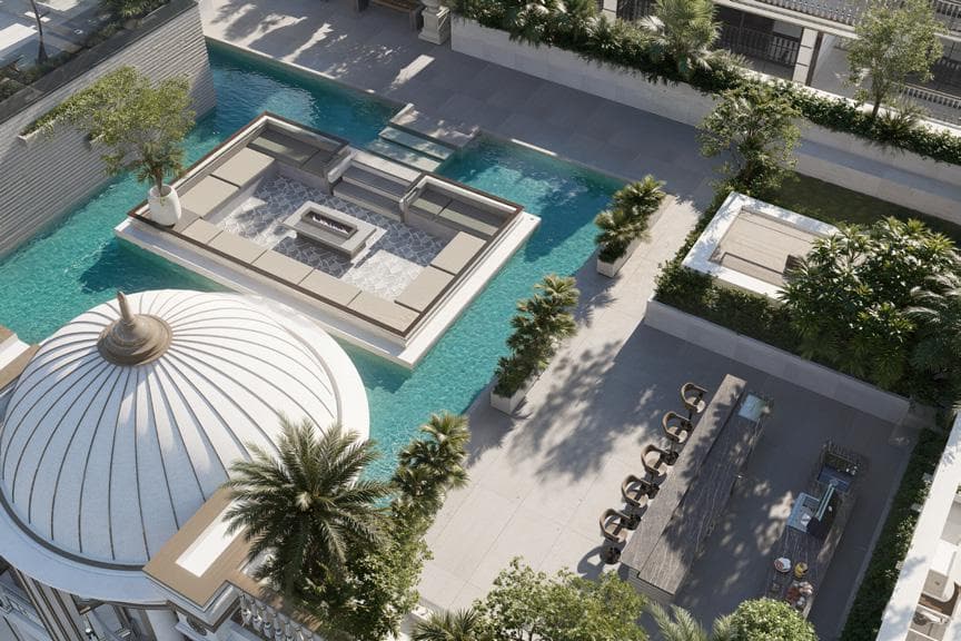 Crown Palace amenity Bbq Area - Dubai South, Dubai - by Amirah Developments