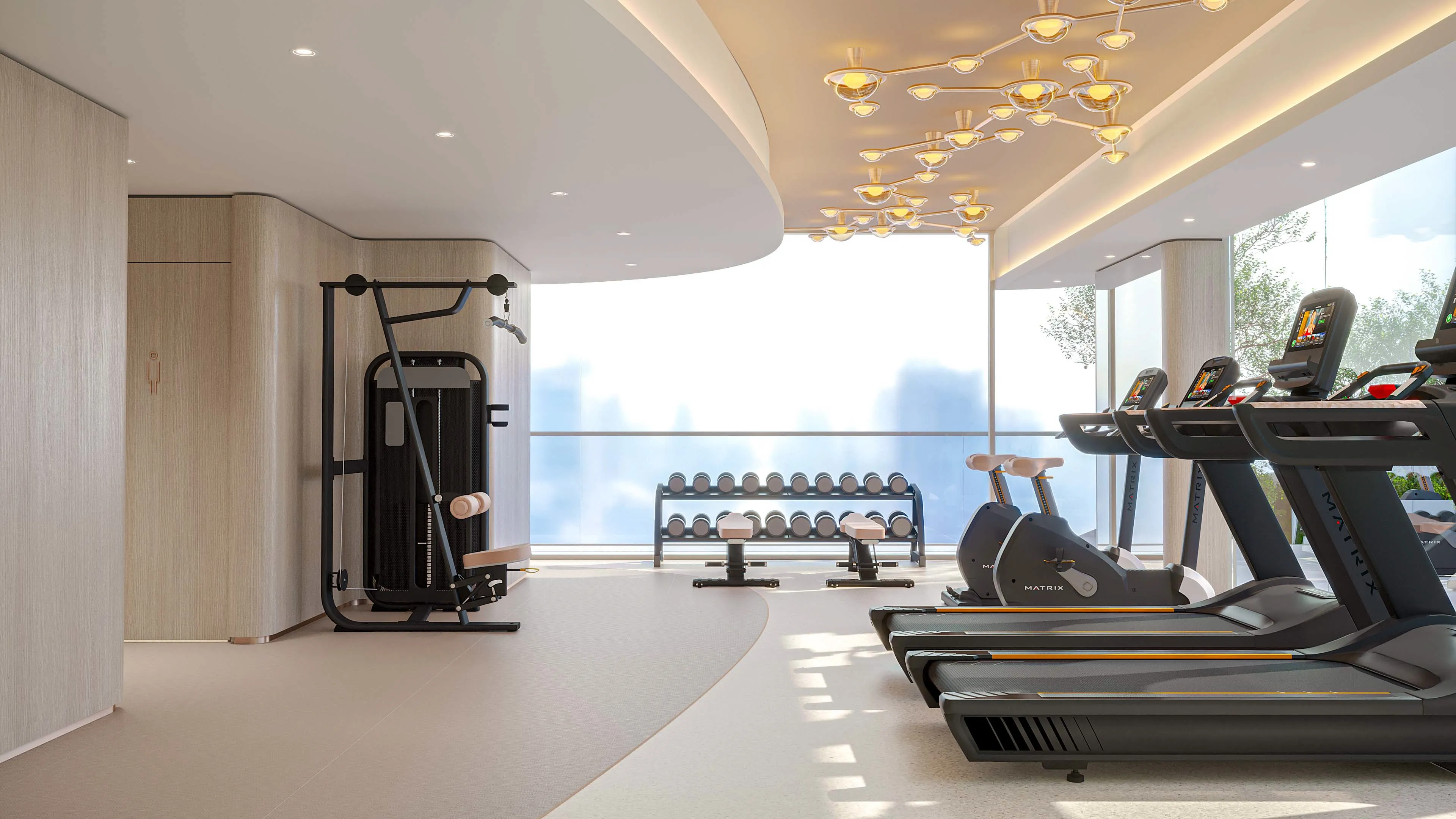 Cybele by Wadan amenity Outdoor & Indoor Gym - Dubai Residence Complex, Dubai - by WADAN Developments