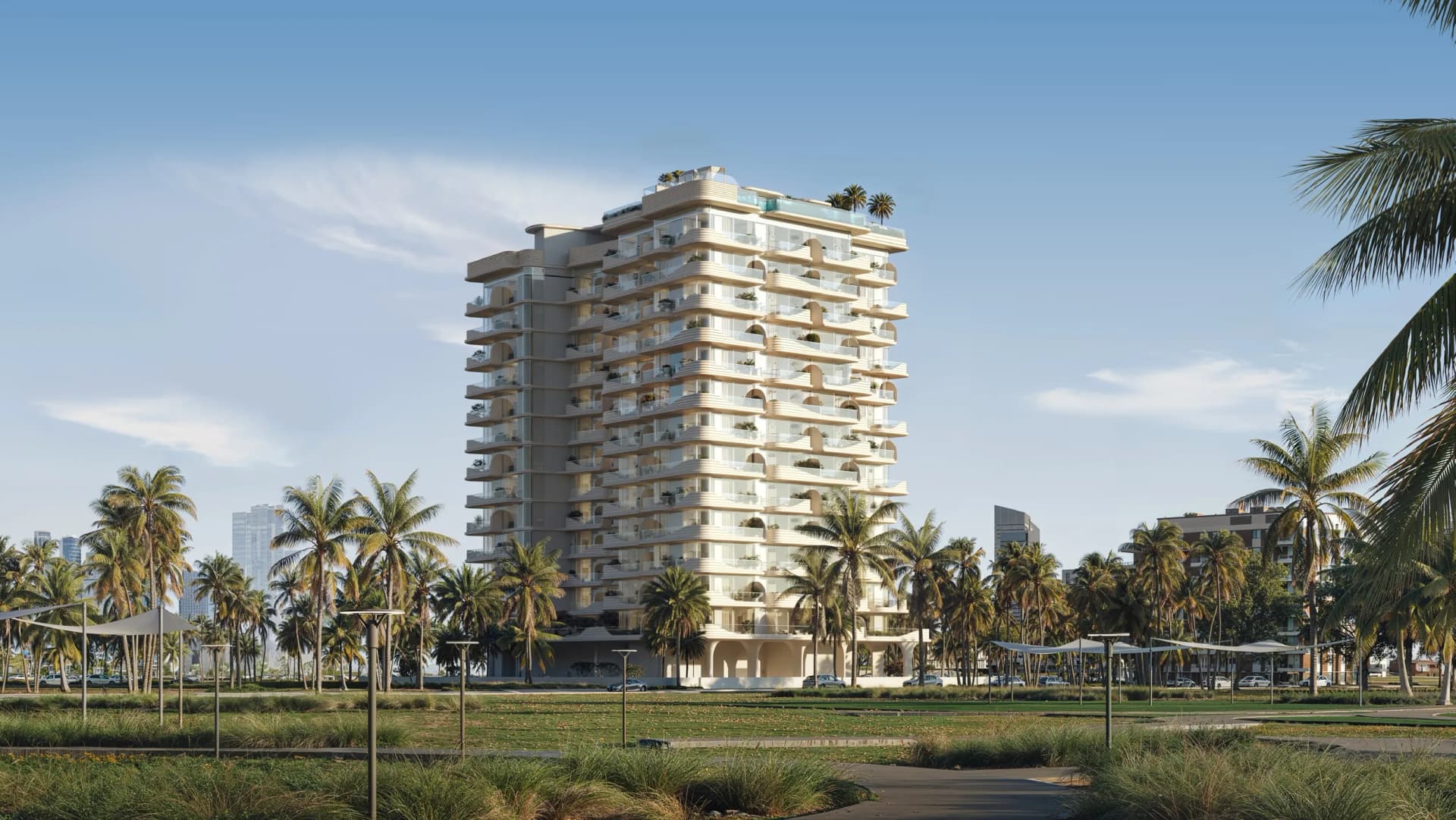 Cybele by Wadan exterior view in Dubai Residence Complex, Dubai, by WADAN Developments