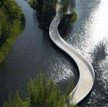Damac Bay 2 amenity Organic Water Walkways in Dubai Harbour, Dubai