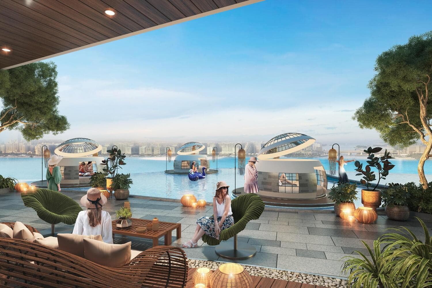Damac Bay 2 amenity Floating Spa Pods in Dubai Harbour, Dubai