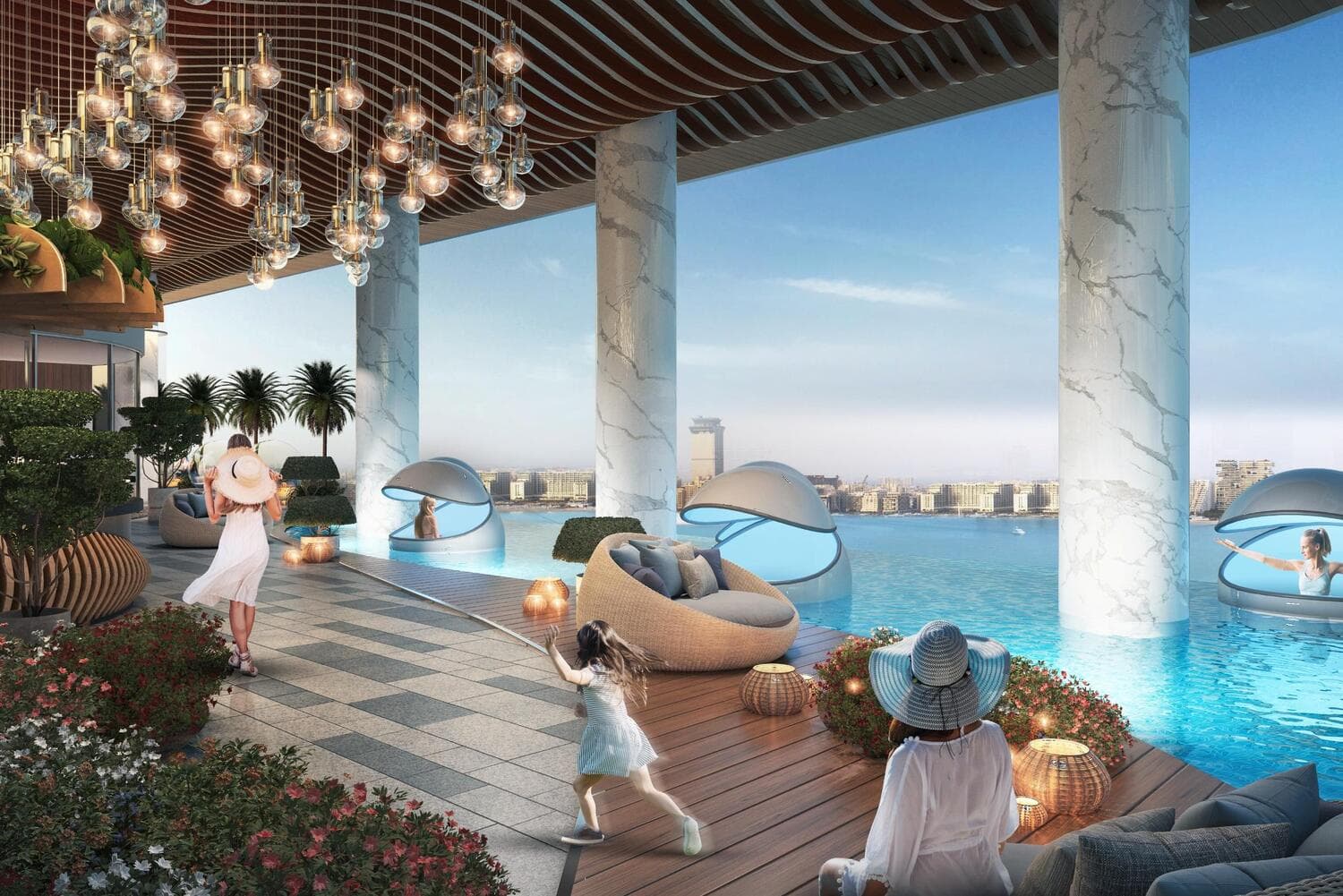 Damac Bay 2 amenity Floating Therapy Pods in Dubai Harbour, Dubai