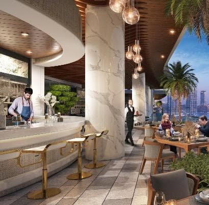 Damac Bay 2 amenity Cavalli Sushi Bar Copy in Dubai Harbour, Dubai