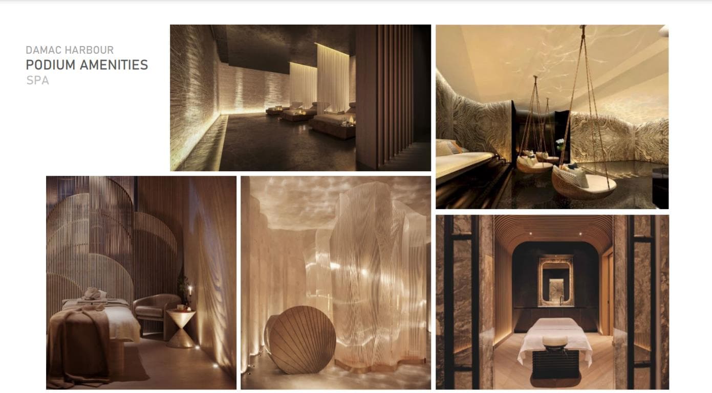 Damac Bay amenity Spa - Dubai Harbour, Dubai - by DAMAC