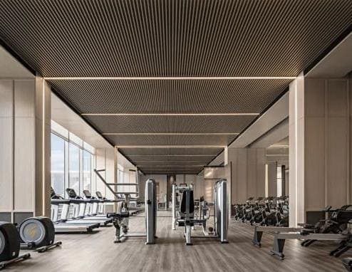 Damac Bay amenity Gym - Dubai Harbour, Dubai - by DAMAC